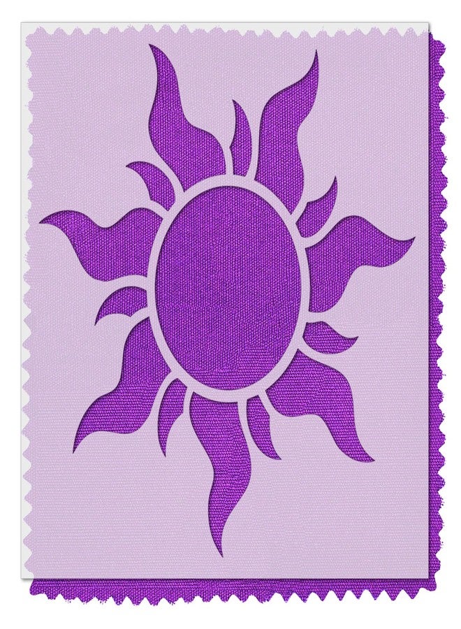 Stencil Stop Tangled Sun Stencil - 9 x 9 inches - Reusable Sun Stencils for Painting on Wood, Walls, Fabric & Rocks - Durable 14 Mil Mylar Plastic for DIY Crafts & Art Projects - Image 1